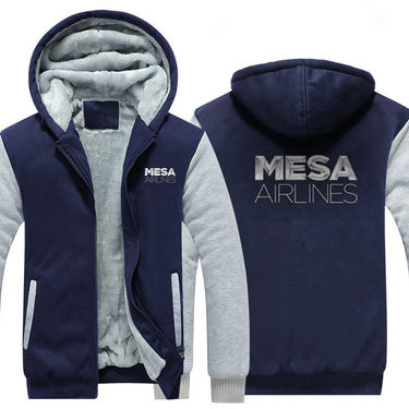 MESA AIRLINES JACKETS FLEECE SWEATSHIRT